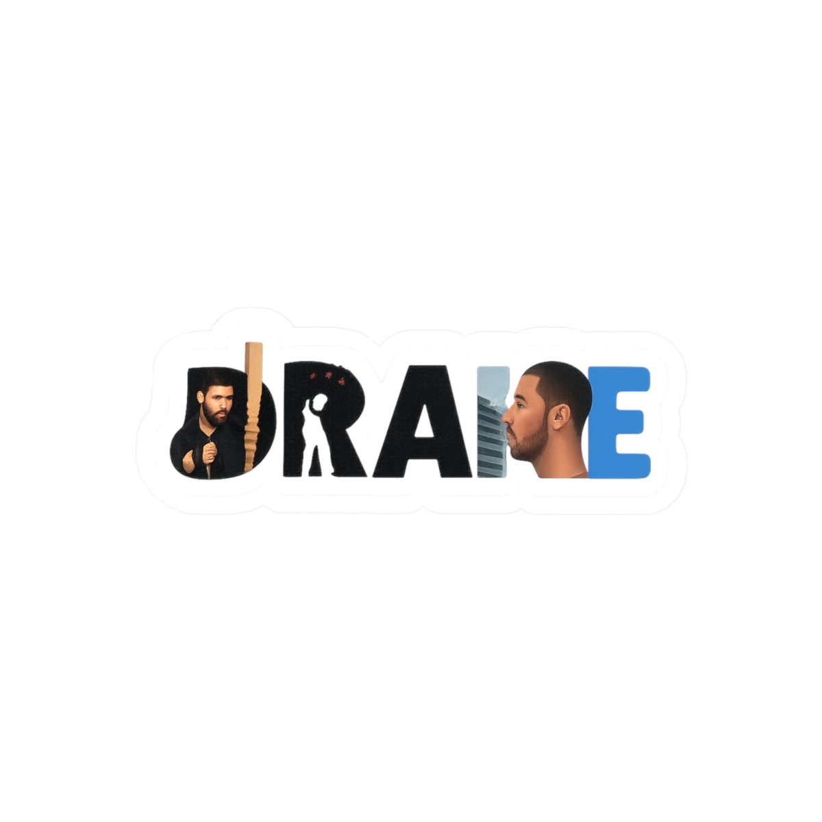 Drake by N.W.A. Funny Hip-Hop Sticker | Bold Vinyl Decal